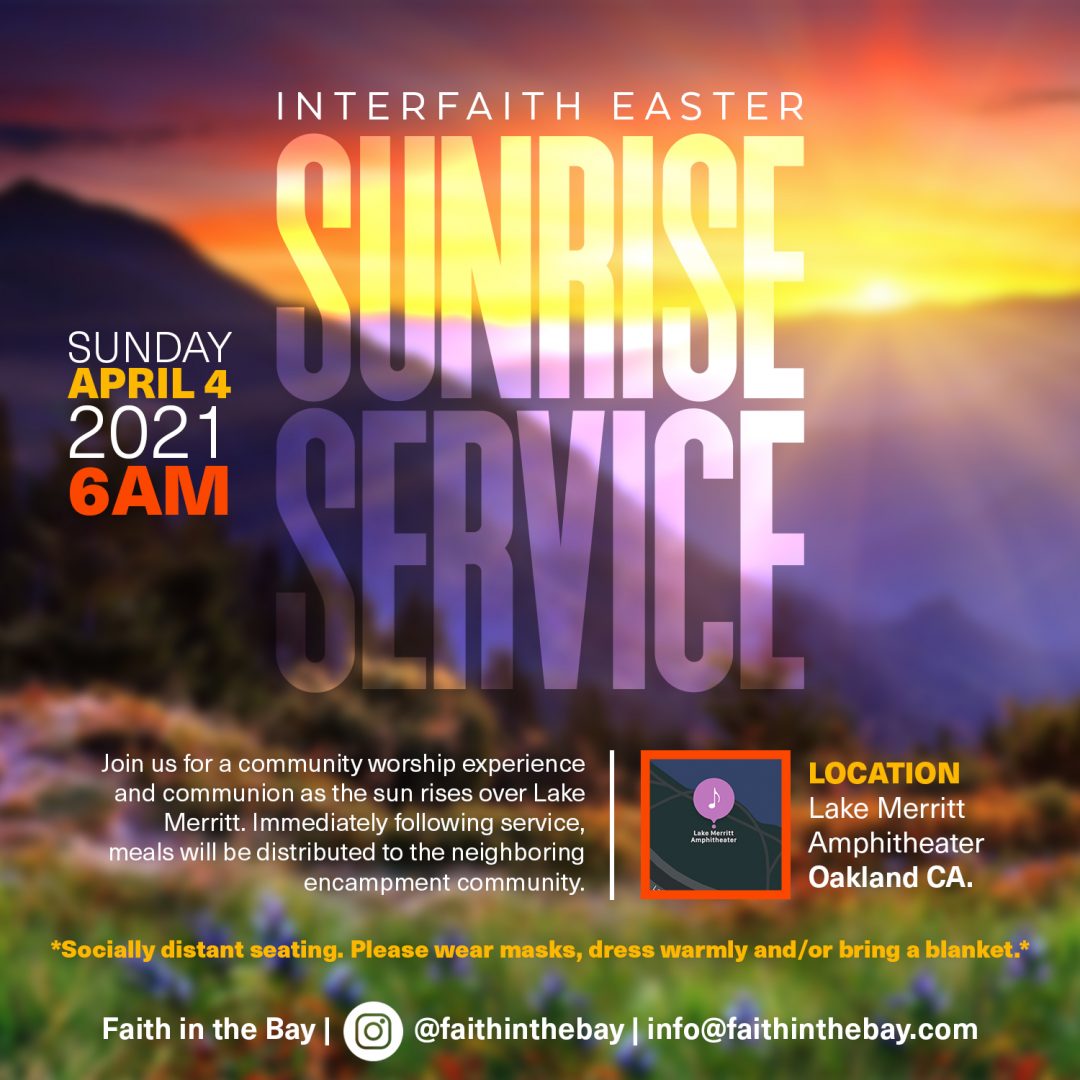 Interfaith Sunrise Service Oakland Lake Merritt