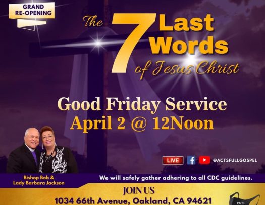 Acts Full Gospel Good Friday 2021
